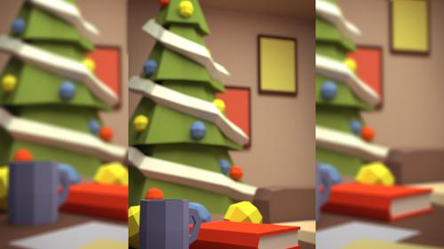BLENDER Timelapse: Christmas scene! preview image
